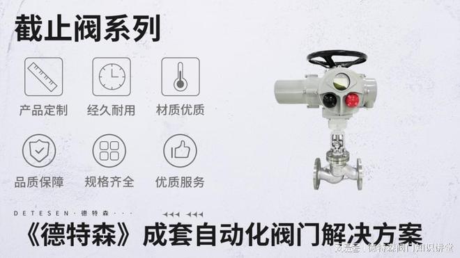 电动法兰截止阀针对不同市场参与者